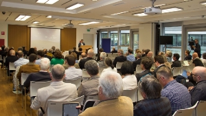 Theiner illustra il progetto nell'auditorium del Palazzo provinciale ai Piani