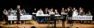 Un'immagine dello spettacolo teatrale
