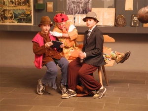 Sei Musei provinciali presentati in televisione dai bambini insieme al clown Karamela