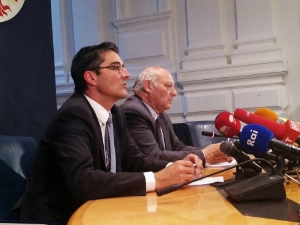 Conferenza stampa congiunta: Arno Kompatscher e Luis Durnwalder