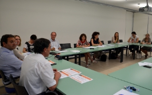 Il direttore di ripartizione Luca Critelli e l'assessore provinciale Theiner alla riunione con il gruppo di esperti