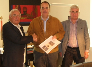 Risolvere assieme i problemi: da sinistra, il presidente del parco nazionale Tomasi, l'assessore Pichler Rolle e il direttore del parco Platter