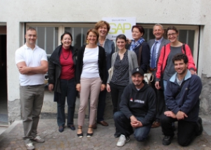 L'assessora Kasslatter al GAP in Glorenza