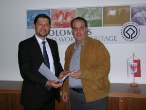 Piano mobilità per le Dolomiti patrimonio Unesco: Pichler Rolle incontra Alfreider