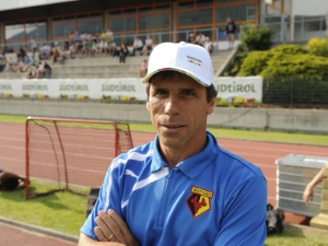 L'allenatore del Watford, Gianfranco Zola