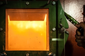 I primi rifiuti bruciati e inceneriti all'interno del nuovo termovalorizzatore