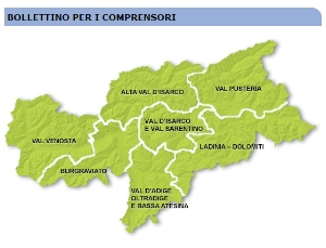 Servizio meteo: il bollettino con il nuovo comprensorio Ladinia-Dolomiti