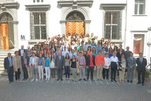 Foto di gruppo al termine della cerimonia