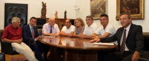 L'incontro di Durnwalder e Widmann con i rappresentanti della Passiria: al lavoro per portare la Germania in ritiro
