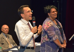 L'assessore Tommasini nel corso del convegno sulle scuole per l'infanzia