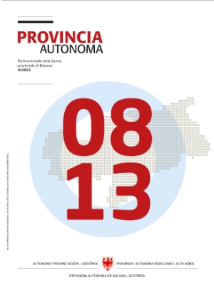 La copertina del numero di settembre di "Provincia Autonoma"