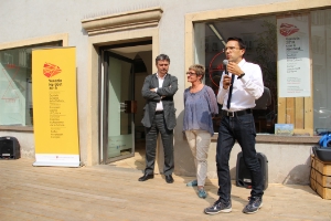 Spazio comune per la Capitale della cultura: l'assessore Christian Tommasini inaugura Atelier Europa