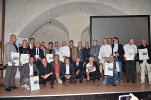 Consegnati i CasaClima Awards 2013: i premiati con ass. Mussner ed i rappresentanti dell'Agenzia CasaClima