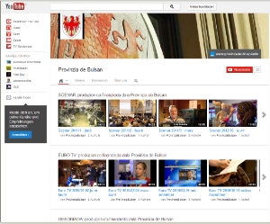 Tutte le produzioni video ladine sul canale Youtube della Giunta provinciale