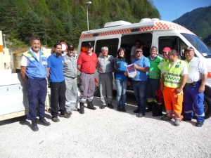 Esercitazione nazionale protezione civile a Longarone: Il ringraziamento del sindaco di Erte e Casso alla protezione civile altoatesina