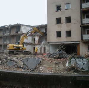 Demolizione edificio