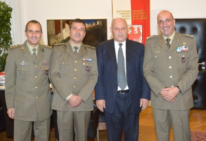 L’accordo di scambio tra Stato e Provincia al centro dell’incontro di oggi tra il presidente della Provincia ed il generale Nicolò Falsaperna