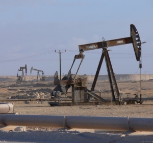 Un pozzo per l'estrazione del petrolio