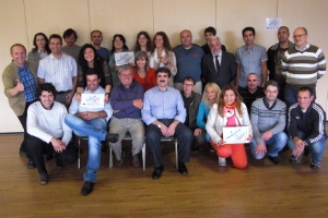 I partecipanti all'incontro tenutosi a Ware nel Regno Unito