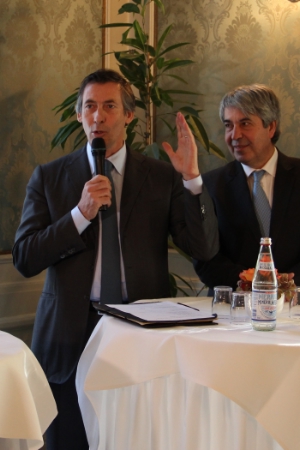 Via al fondo export: l'assessore Widmann con il presidente di EOS Giudiceandrea
