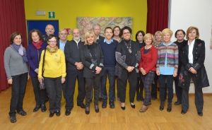 Foto di gruppo al termine della cerimonia