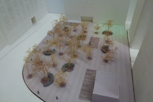 Progetti per il nuovo allestimento per Piazza Università a Bolzano in mostra - nella foto il progetto vincitore dell'arch. Stanislao Fierro