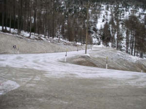 Da sabato 25 gennaio è percorribile la strada provvisoria per Tubre