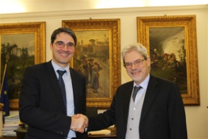 Il presidente Kompatscher a Roma con il sottosegretario De Vincenti