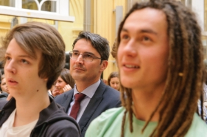 Identità europea ed integrazione: 150 giovani a confronto con i politici (Foto: USP/Ohnewein)