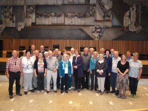 L'assessora Martha Stocker con la delegazione di Lucerna