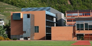 Il rendering della struttura con i nuovi laboratori del CFP di lingua italiana "Luigi Einaudi" a Bolzano