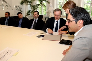 Firme e timbri: sottoscritto a Palazzo Widmann l'accordo di permuta fra Provincia e RFI
