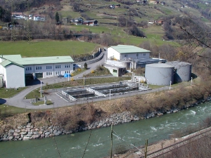 Tra il 2014 e il 2016 verranno investiti 17 milioni nella realizzazione di impianti di depurazione: nella foto, quello che serve la parte bassa della Val d'Isarco