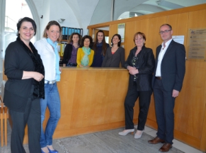 L'assessora Stocker presso il Centro di mediazione al lavoro di Silandro
