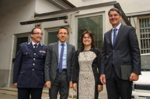 Visita al carcere di Bolzano: Angelo Fratacci, Christian Tommasini, Maria Rita Nuzzaci e Arno Kompatscher