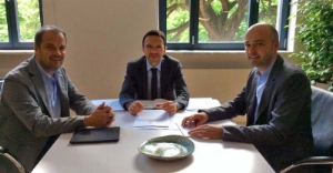 L'assessore Christian Tommasini con i vertici del Collegio dei Costruttori Edili