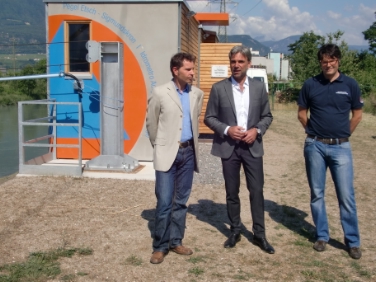 Inaugurata stazione idrometrica di Ponte Adige