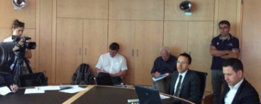 L'assessore Tommasini nel corso della conferenza stampa