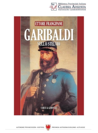 Coverdel libro "Garibaldi sullo Stelvio" di Ettore Frangipane