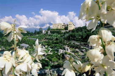 Un'immagine dei Giardini di Castel Trauttmansdorff