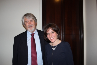 Primo incontro fra l'assessore provinciale Waltraud Deeg e il ministro Giuliano Poletti - Foto USP/Katharina Tasser