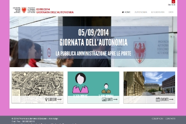 Online il sito web sulla giornata dell'autonomia