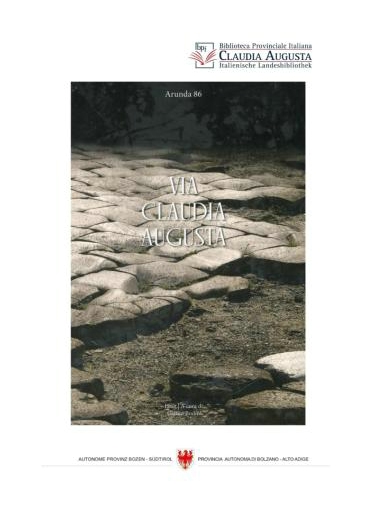 La copertina del libro "Via Claudia Augusta"