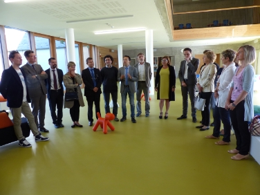 Cerimonia di avvio dell'attività didattica alla scuola Langer