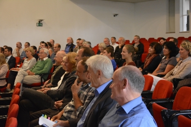 La sala civica di Merano ha ospitato l'ultimo dei cinque incontri pubblici sulla riforma dell'urbanistica