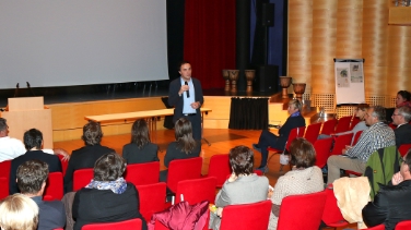 L'assessore Philipp Achammer al convegno di Brunico