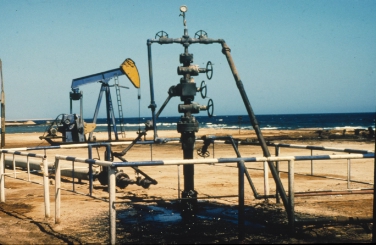 Estrazione di petrolio (Foto: Museo Scienze Naturali BZ)