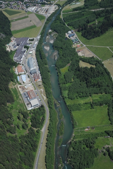 Sono in corso lavori lungo il torrente Aurino tra Molini e Caminata di Tures