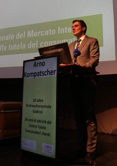 Arno Kompatscher: "Il CTCU ha un ruolo fondamentale nella società altoatesina"