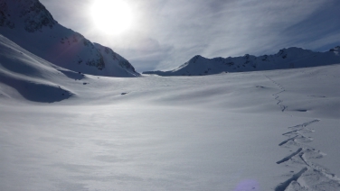 Val Senales a fine novembre: è arrivato l'inverno (Foto Servizio provinciale prevenzione valanghe)
